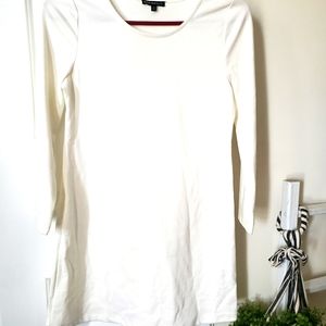 Sequin hearts girls white dress